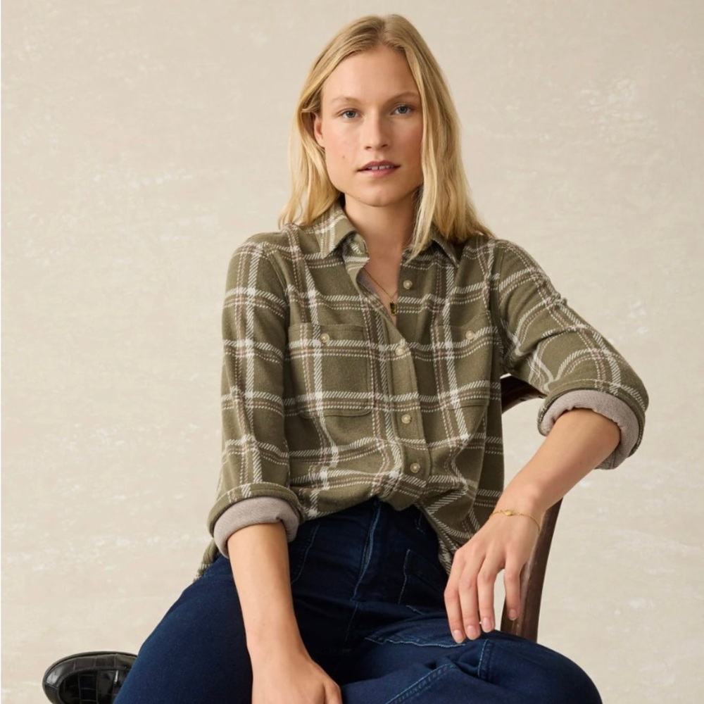 Legend Sweater Shirt from Faherty